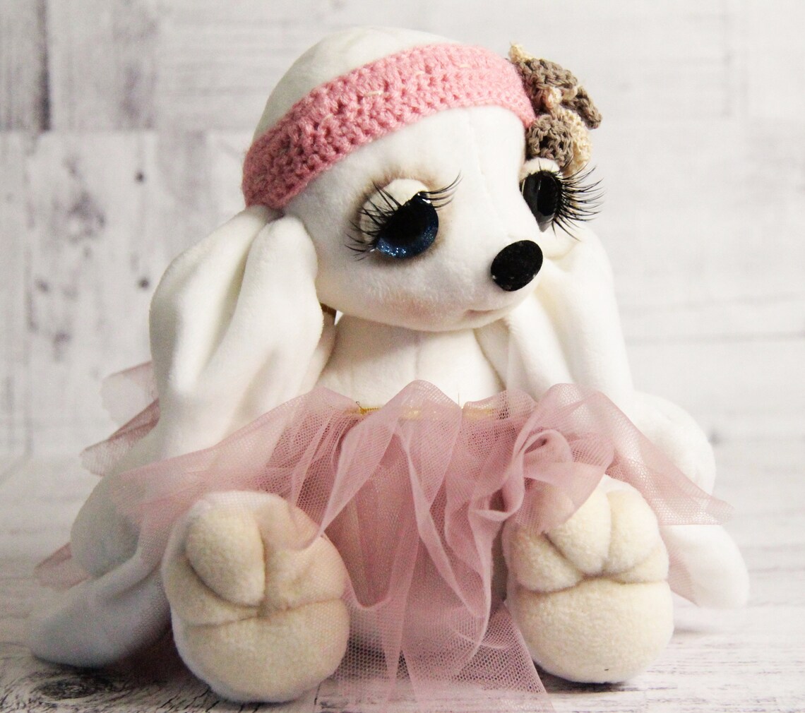 Jouet en peluche de lapin lièvre doux Alice de lapin poupée  Etsy