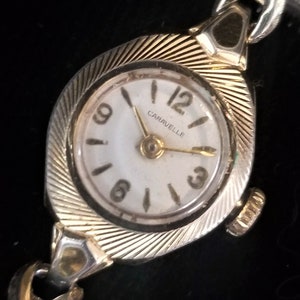 Vintage Ladies Caravelle by Bulova Gold Tone Watch