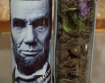 Ziemia cmentarna - Abraham Lincoln - Cmentarz Oak Ridge