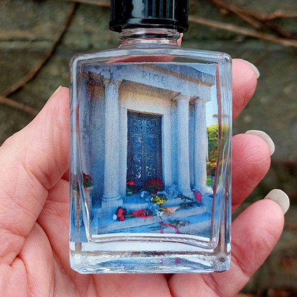 WATER From ANNE RICE Burial Site Metairie Cemetery New Orleans **Two Sizes Available**