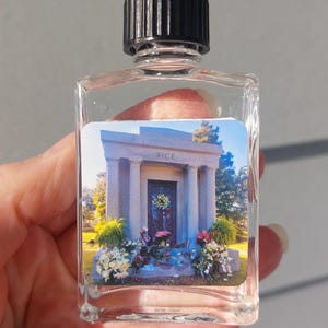 WATER From ANNE RICE Burial Site Metairie Cemetery New Orleans **Two Sizes Available**