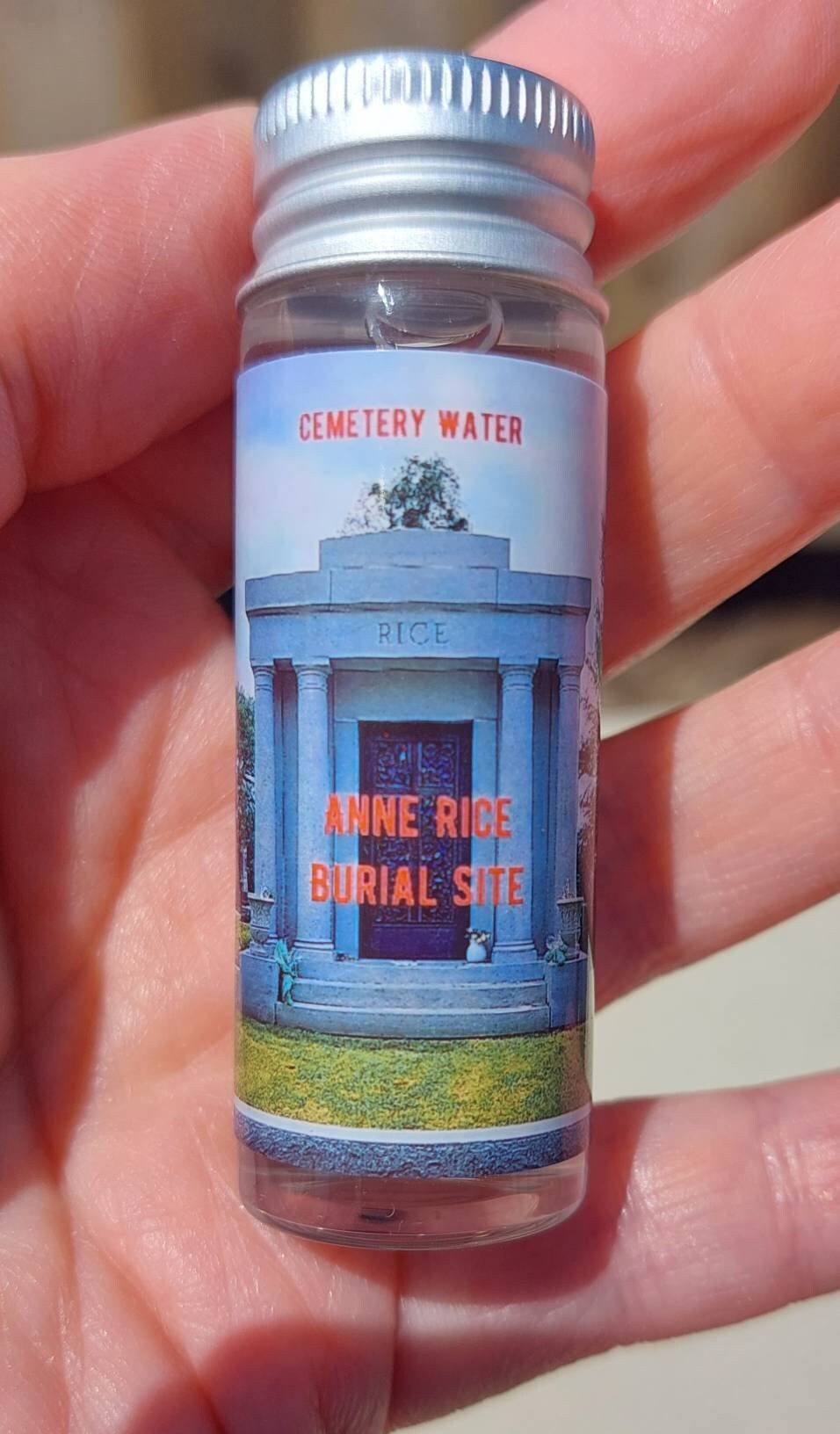 WATER From ANNE RICE Burial Site Metairie Cemetery New Orleans **two ...
