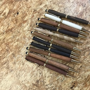 Beautiful pens in various woods