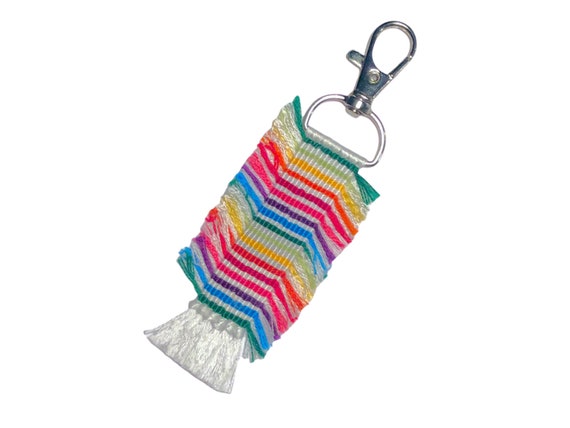 Striped Rug Keychain Striped Rug Keychain