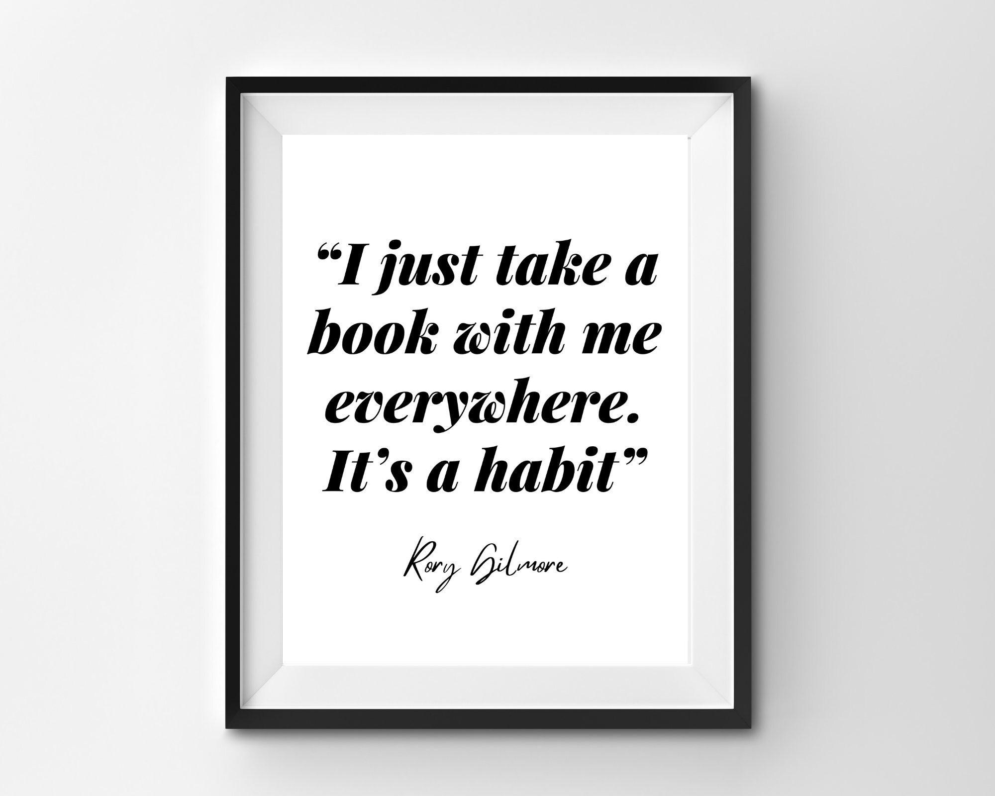 Gilmore Girls Quote Printable Wall Art Digital Download | Etsy