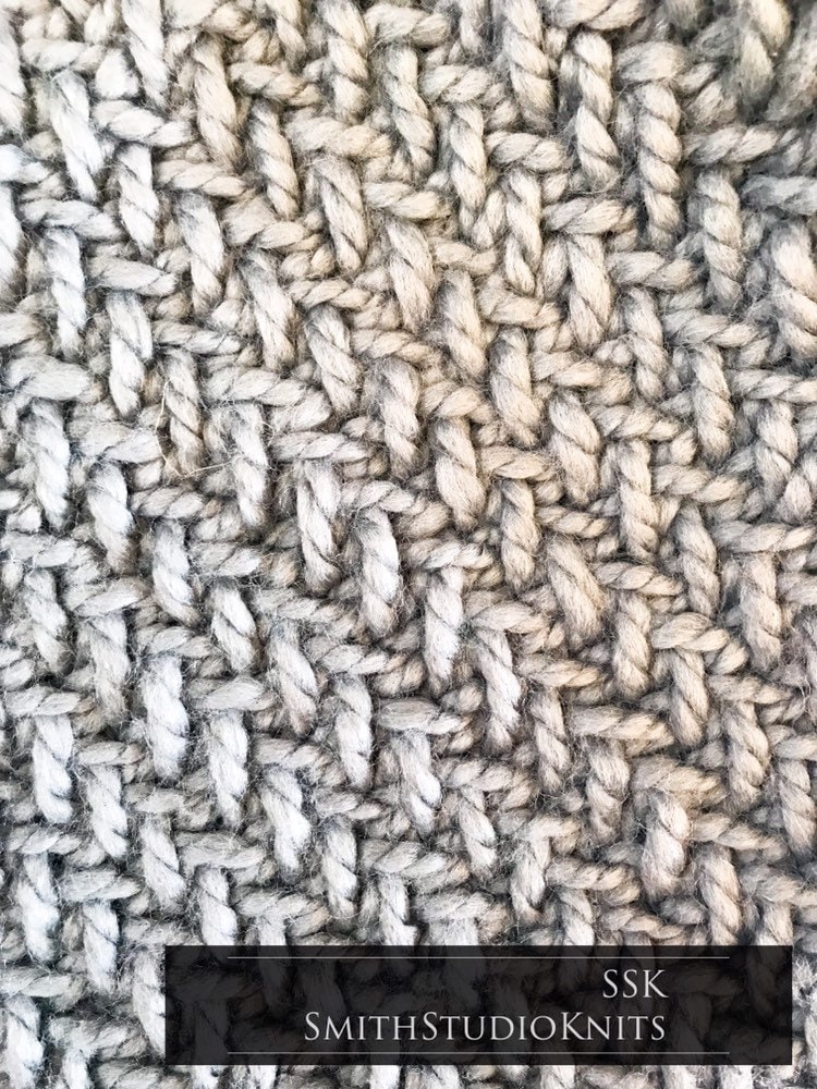 Knitting Pattern | Oversize Knit Scarf | Chunky Knit Scarf