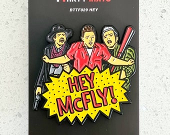 Pin Badge  BTTF029 - Hey (+ FREE Stickers)