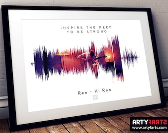 Hi Ren - Waveform Art