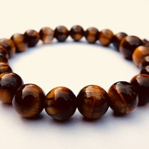 Tiger&#39;s Eye Wrist Mala