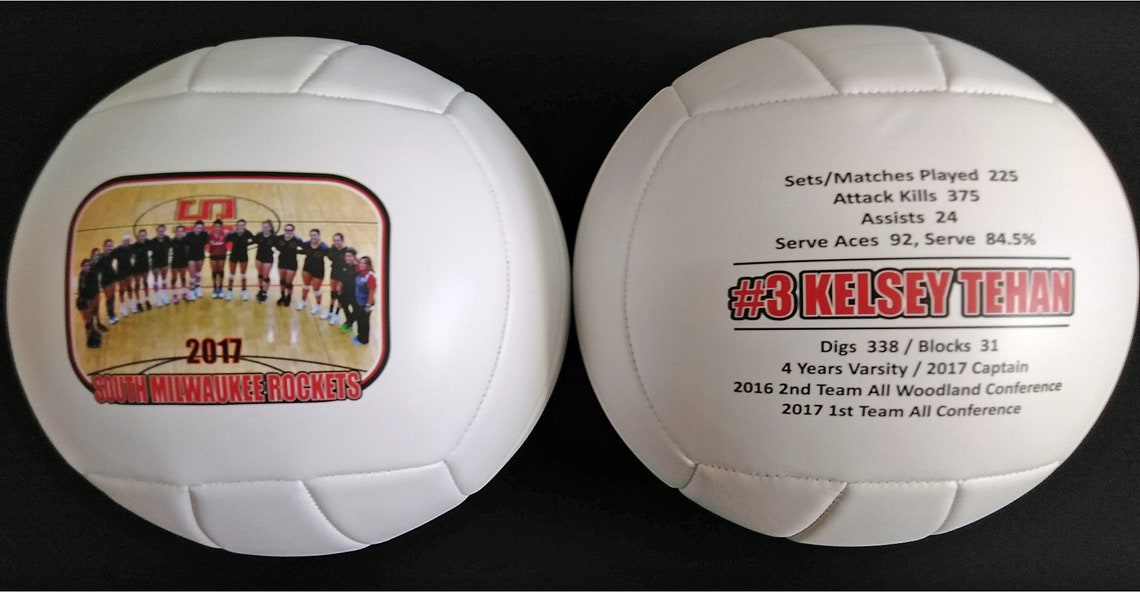 Personalized Mini Volleyballs 6 Etsy