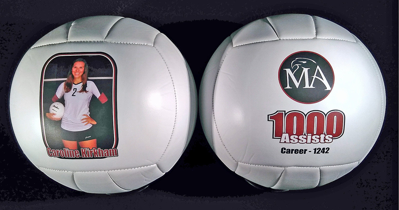 Personalized Full Size Volleyball Etsy