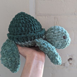 Sea Turtle Stuffed Animal - handmade