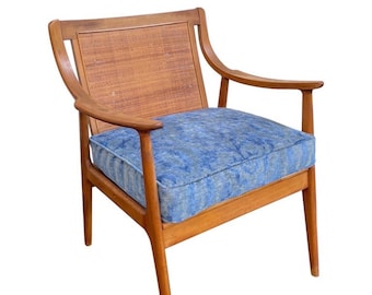 1960’s Danish Arm Chair with Cane Back