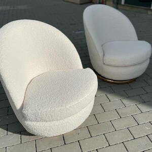 Vintage Milo Baughman Swivel/Rocker Lounge Chair image 3