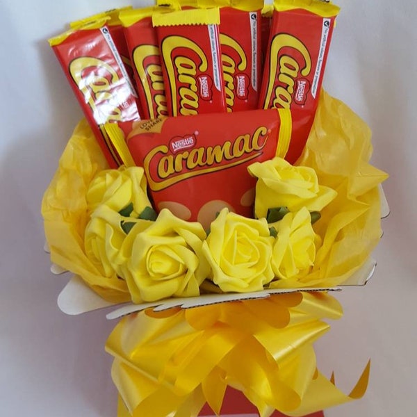 Chocolate Bouquet Caramac - Sweet Gift Hamper