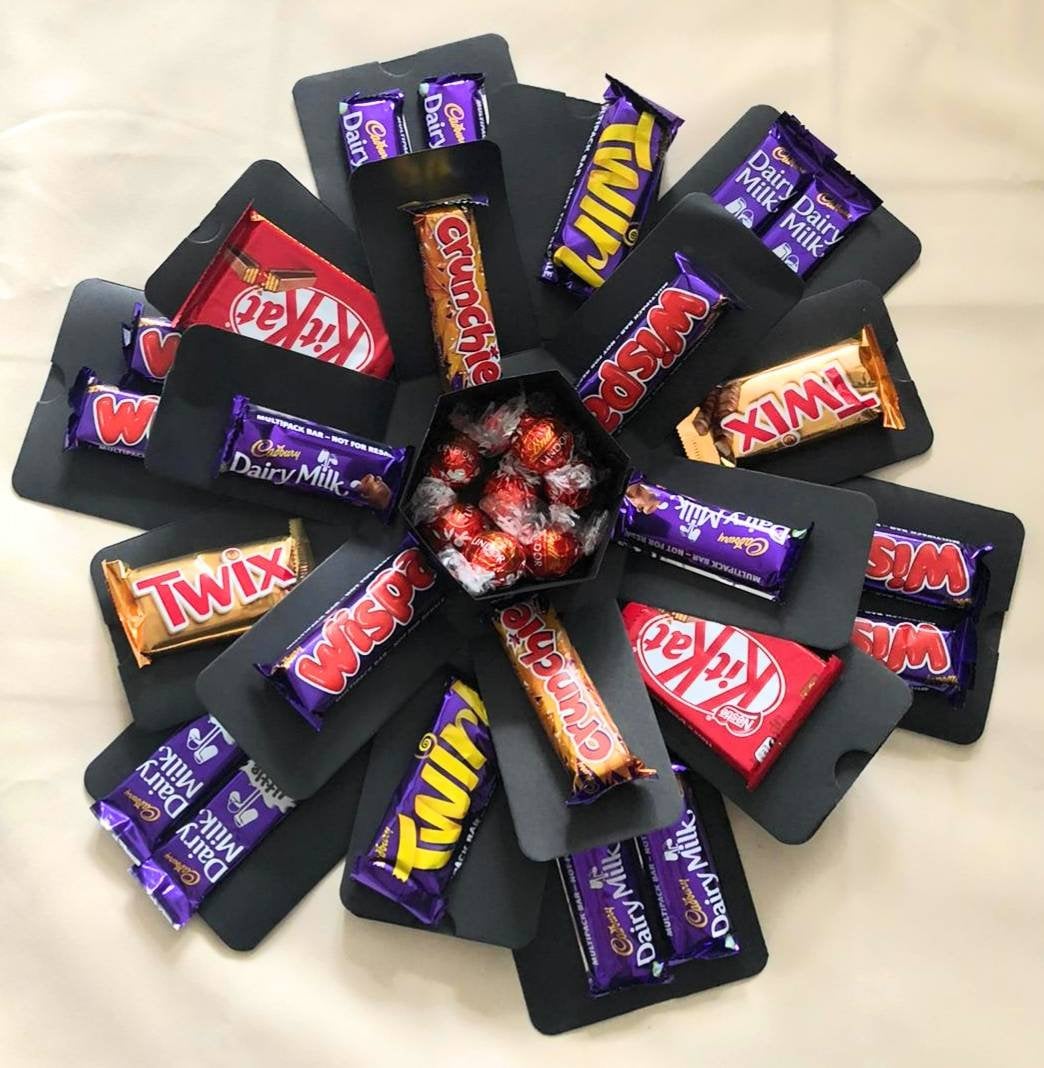 Explosion box chocolate deals