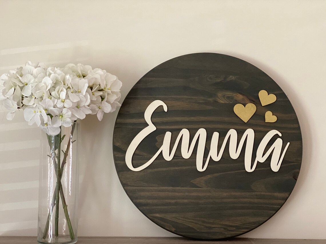 Namensschilder für Kindergarten | Etsy