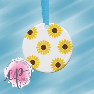 Sunflower SVG for Tumbler Tutorial // SVG Cut File // Cricut File // Sunflower Designs image 3