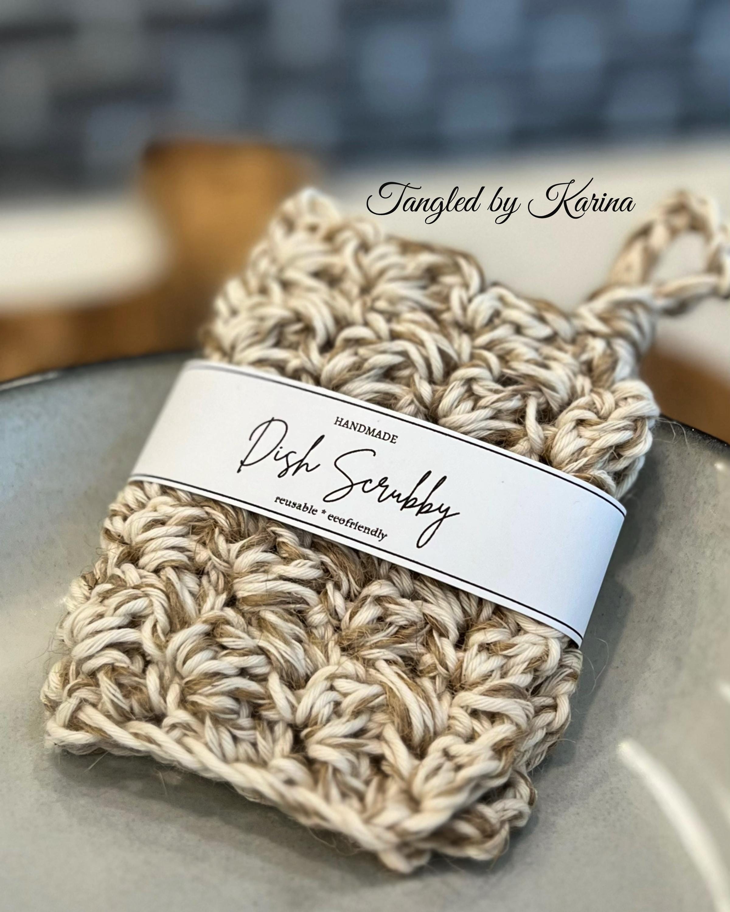 35 Crochet Patterns for the Kitchen You’ll Want to Make 9 Farmhouse Dish Scrubby Crochet