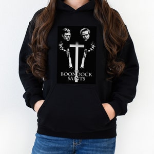 The Boon-dock Saints, MacManus Brother&#39;s prayer, Catholic cross, Irish Saints hoodie,Vigilante hoodie, Irish Assassin hoodie
