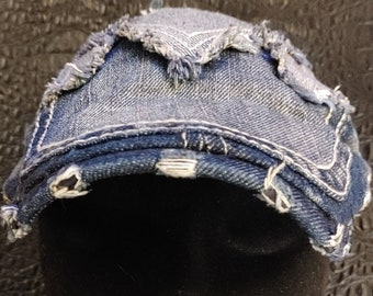 Casquette en jeans style vintage de marque Jamont grandeur small