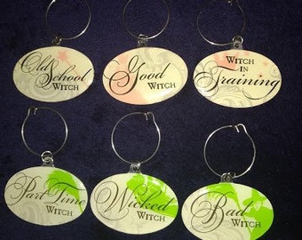 Special wine glasses clips for woman's partys