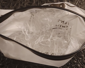 Élastiques 3 sortes de couleurs petits 1000 en nylon de très bonne qualité