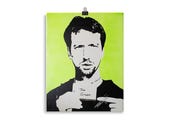 Tom Green Painting Print, Comedian Portrait, 90s Television Decor, Funny Fan Art