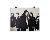 Korn Art Print, Nu Metal Band Poster, Jonathan Davis Portrait, Rock Music Fan Gift