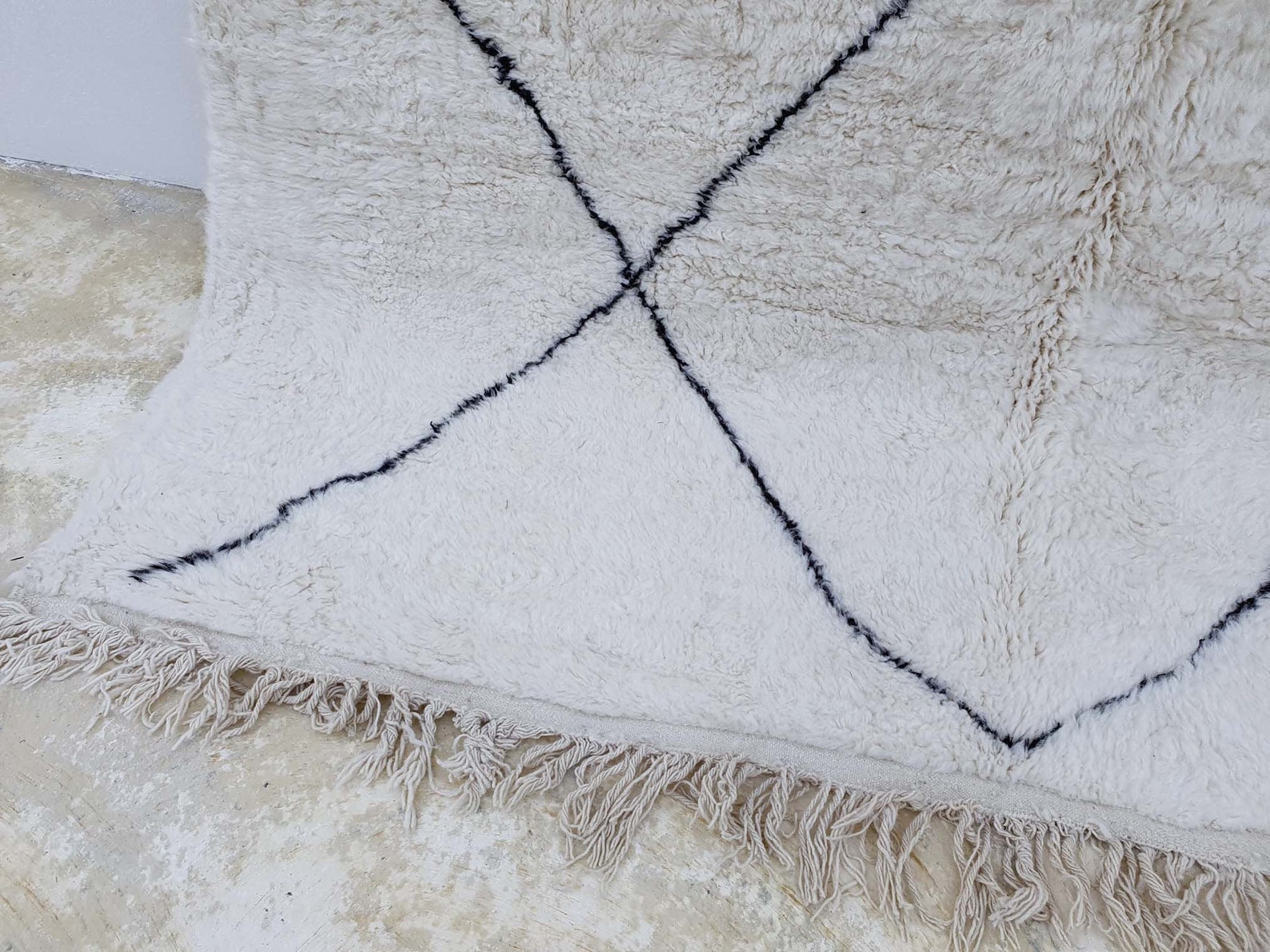 Large Berber Moroccan Rug White Rug Bohemian Rug Berber Etsy