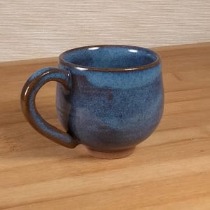 Small Mug (3 oz, 88 ml ), Espresso mug, Ceramic Handmade Stoneware Pottery #11092
