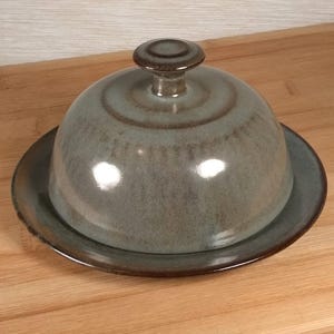Butter Dish, Ceramic Handmade Pottery #58007