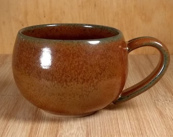 Mug, ( 12 oz, 354 ml ), Ceramic Handmade Stoneware Pottery #11087