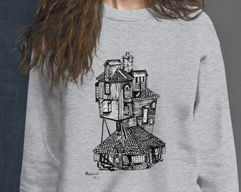 Magic house Sweatshirt | Alumni | Sweater Unisex Sweatshirt | Long sleeve