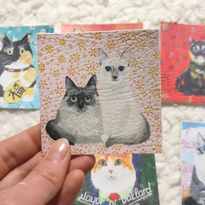 Ragdoll Cats Iron On Patch | Cat Patches for Jackets | DIY | Sew on