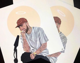 Mac miller art | Etsy
