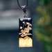 see more listings in the Wood resin pendant section