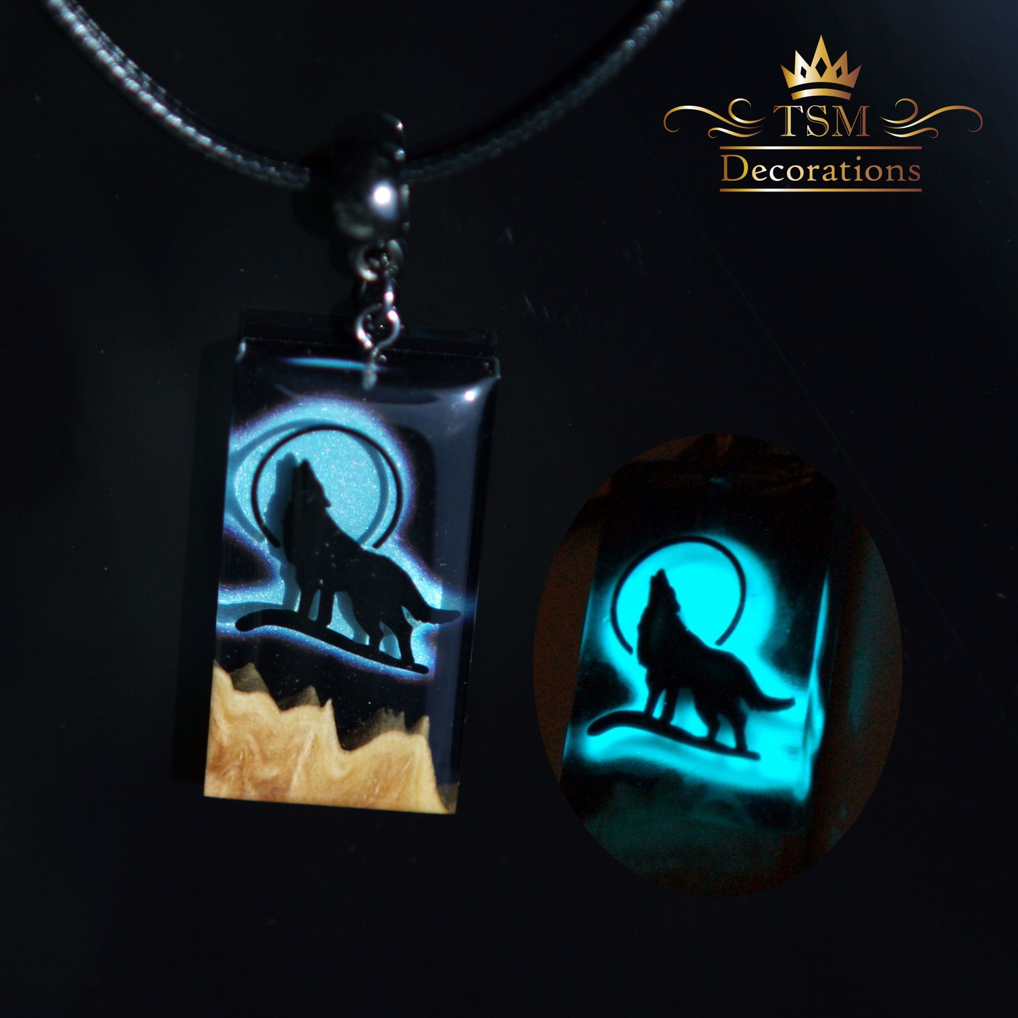 howling wolf necklace