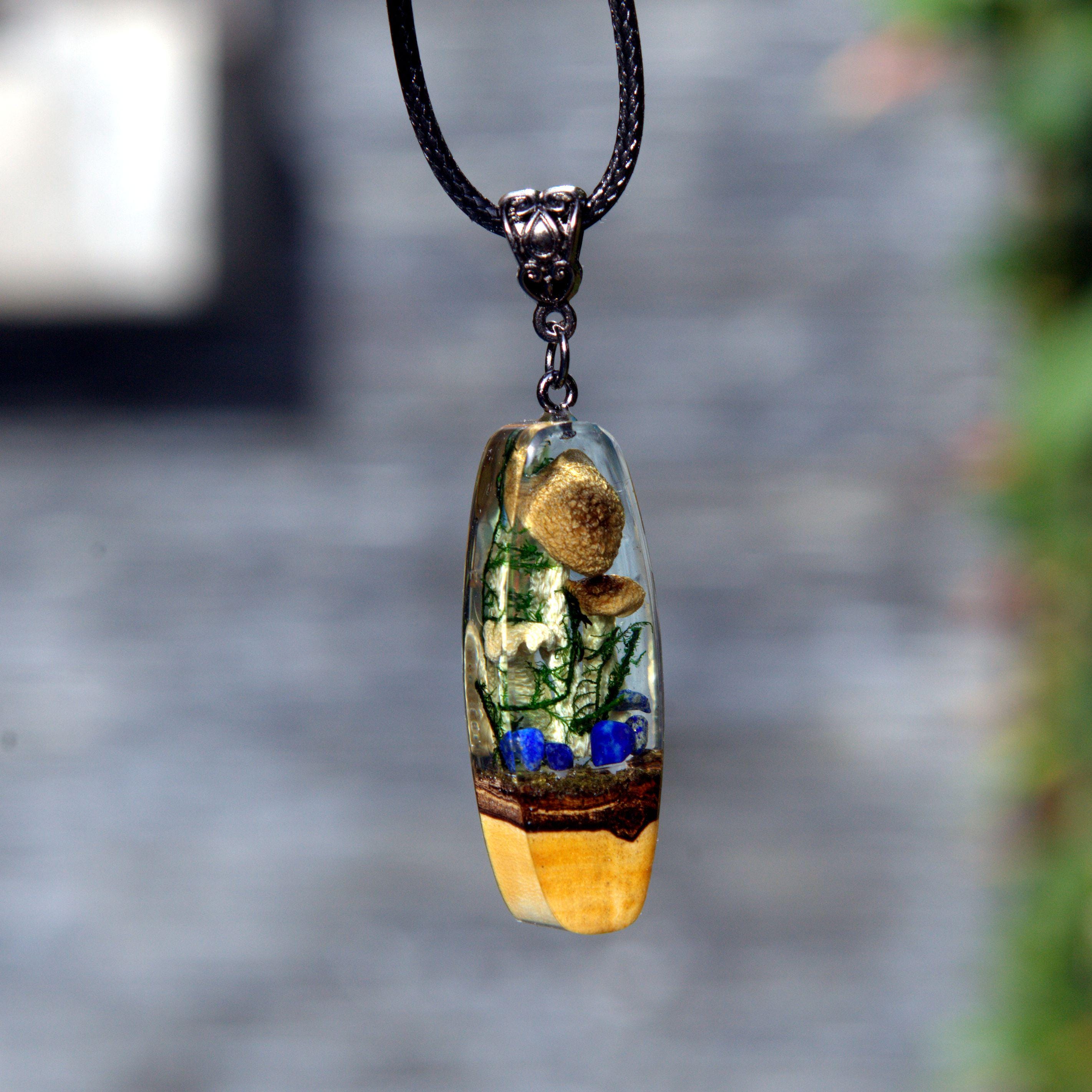 Epoxy Resin Necklace