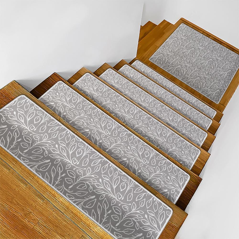 Short Rug For Step Non Slip Stair Tread Rugs, Soft Surface Step Rug, Custom Size, Landing ...