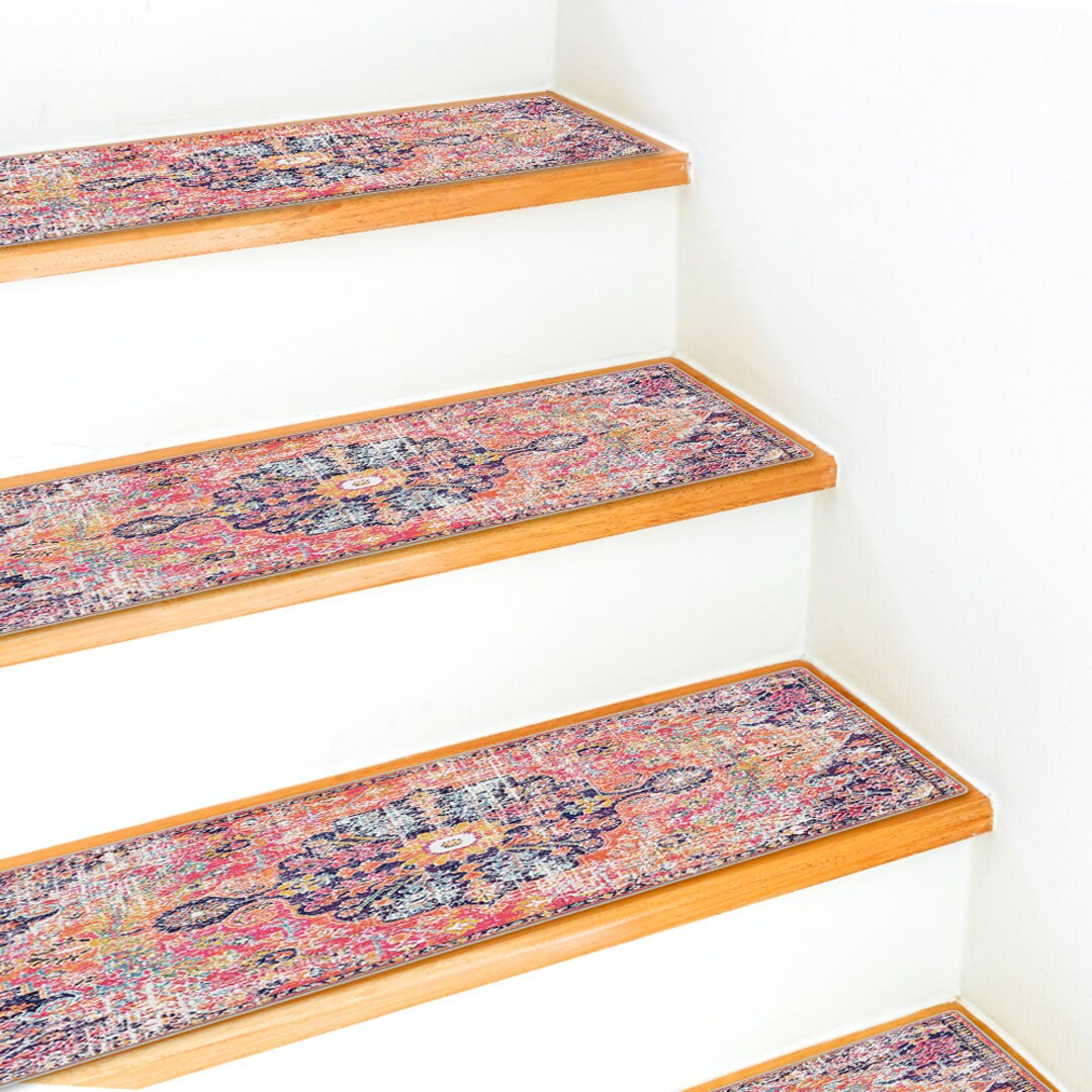 Short Rug For Step Non Slip Stair Tread Rugs, Soft Surface Step Rug, Custom Size, Landing ...