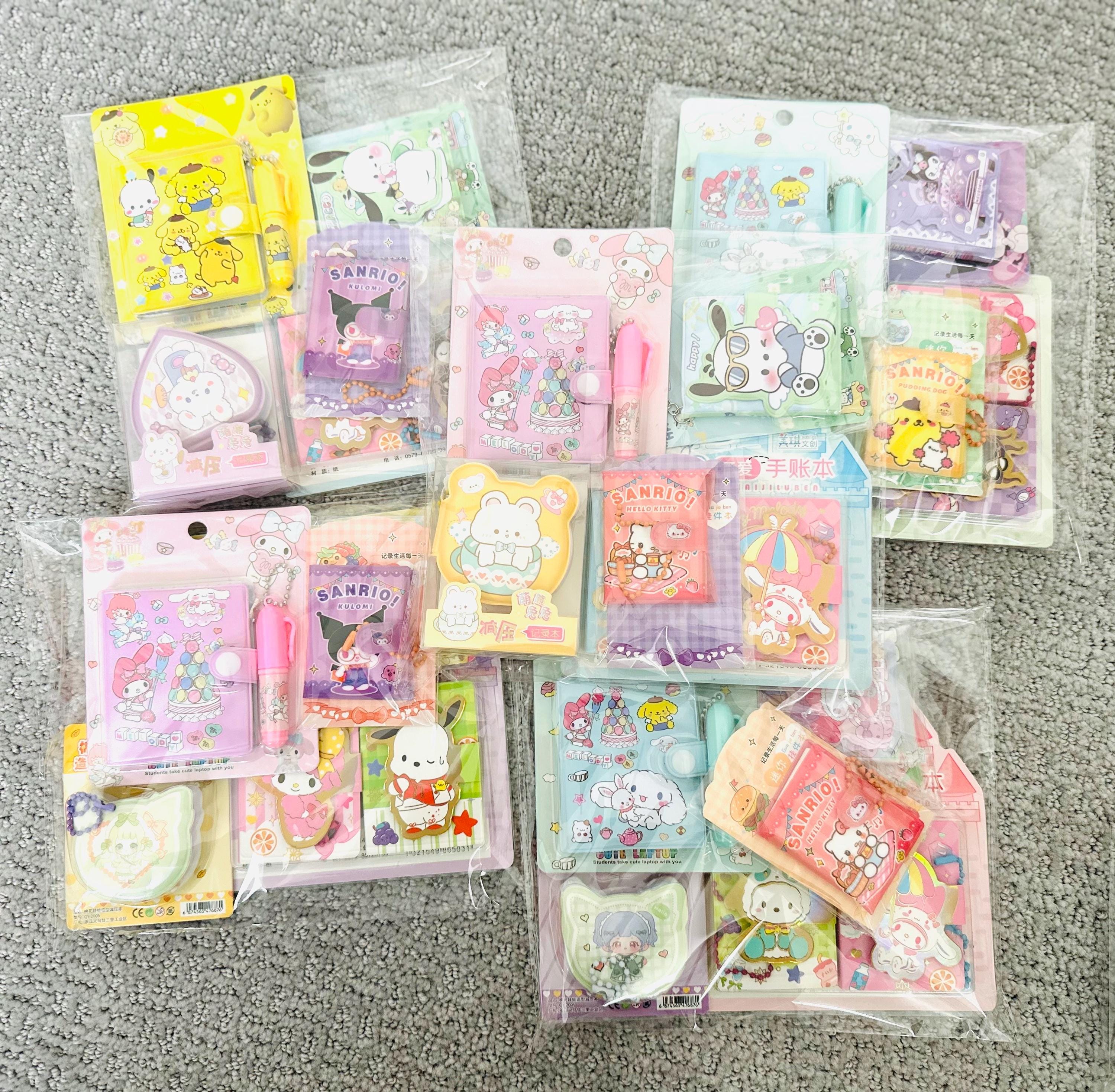 Keychain Note Books Mini Kawaii Notebook Keychains Grab Bag - 6 Mini Books - Etsy