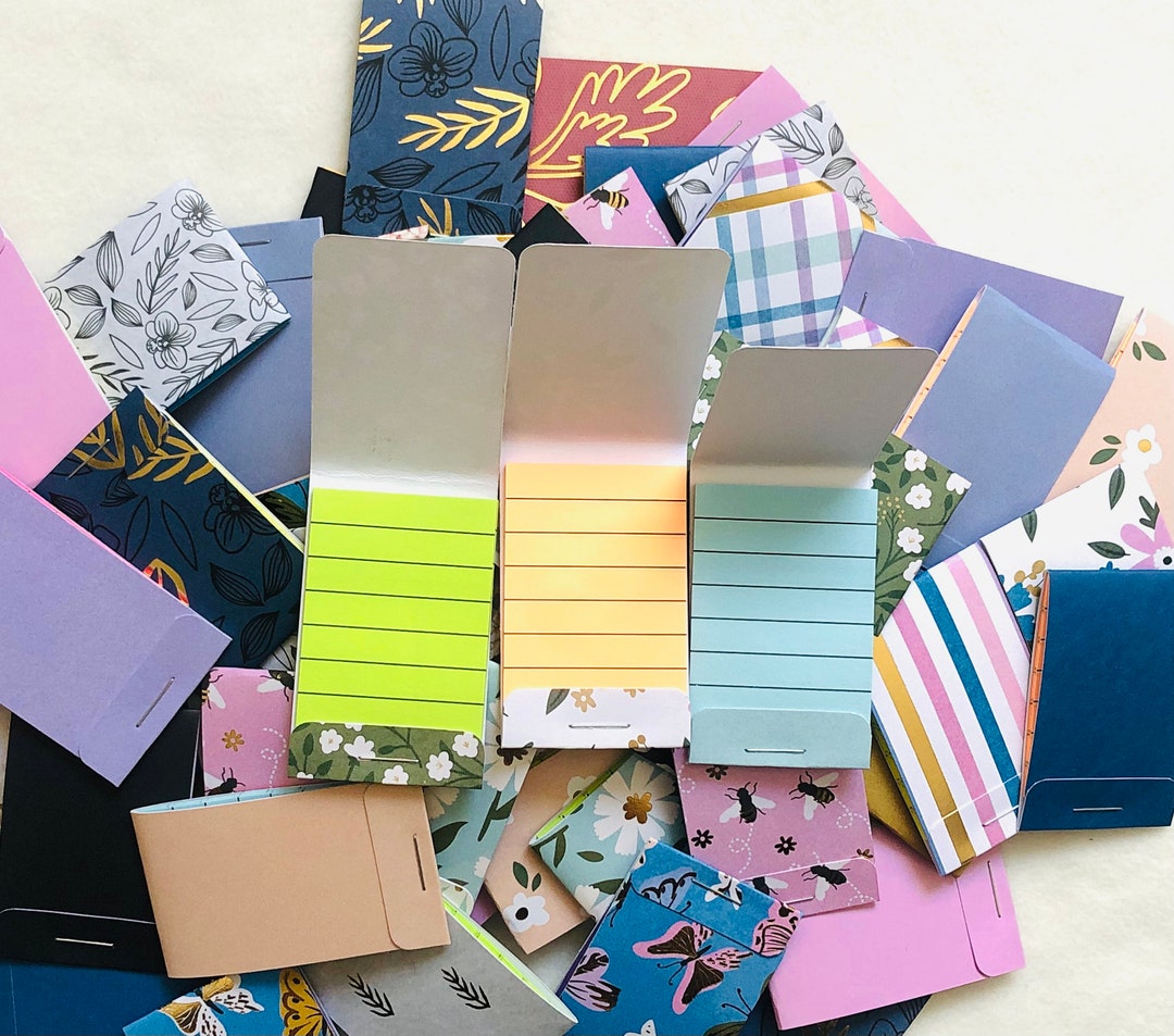 20pcs Matchbook Lined Sticky Note Notebook Junk Journal Scrapbooking