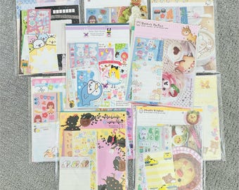Pen Pal, letter set, memo sheet sampler