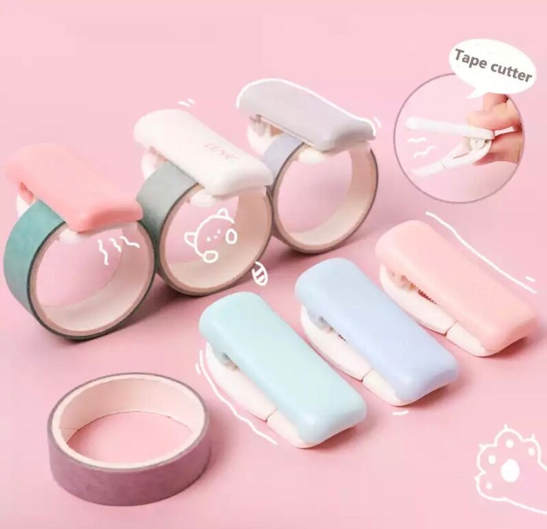 New Washi Tape Cutter Washi Tape Storage Office and School Etsy