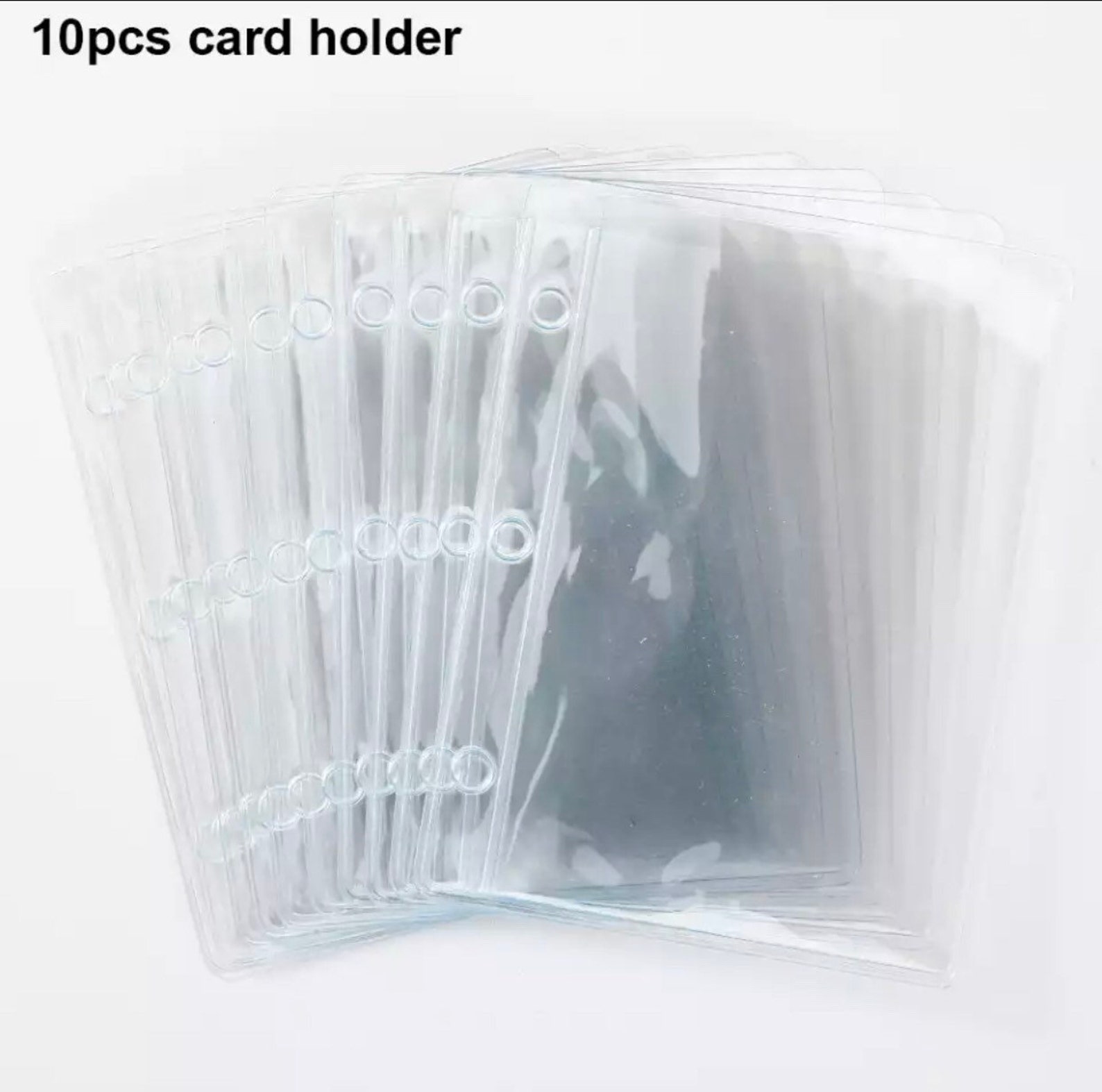 Set of 10 Clear Mini 3 Binder Refill Inserts Etsy