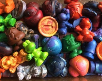Mini Mario Crayon Set