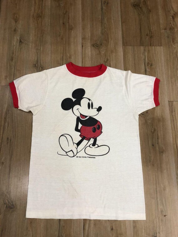 vintage mickey mouse t shirt