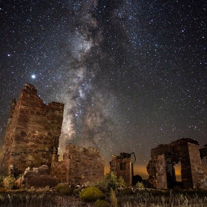 Stone Building In The Milky Way