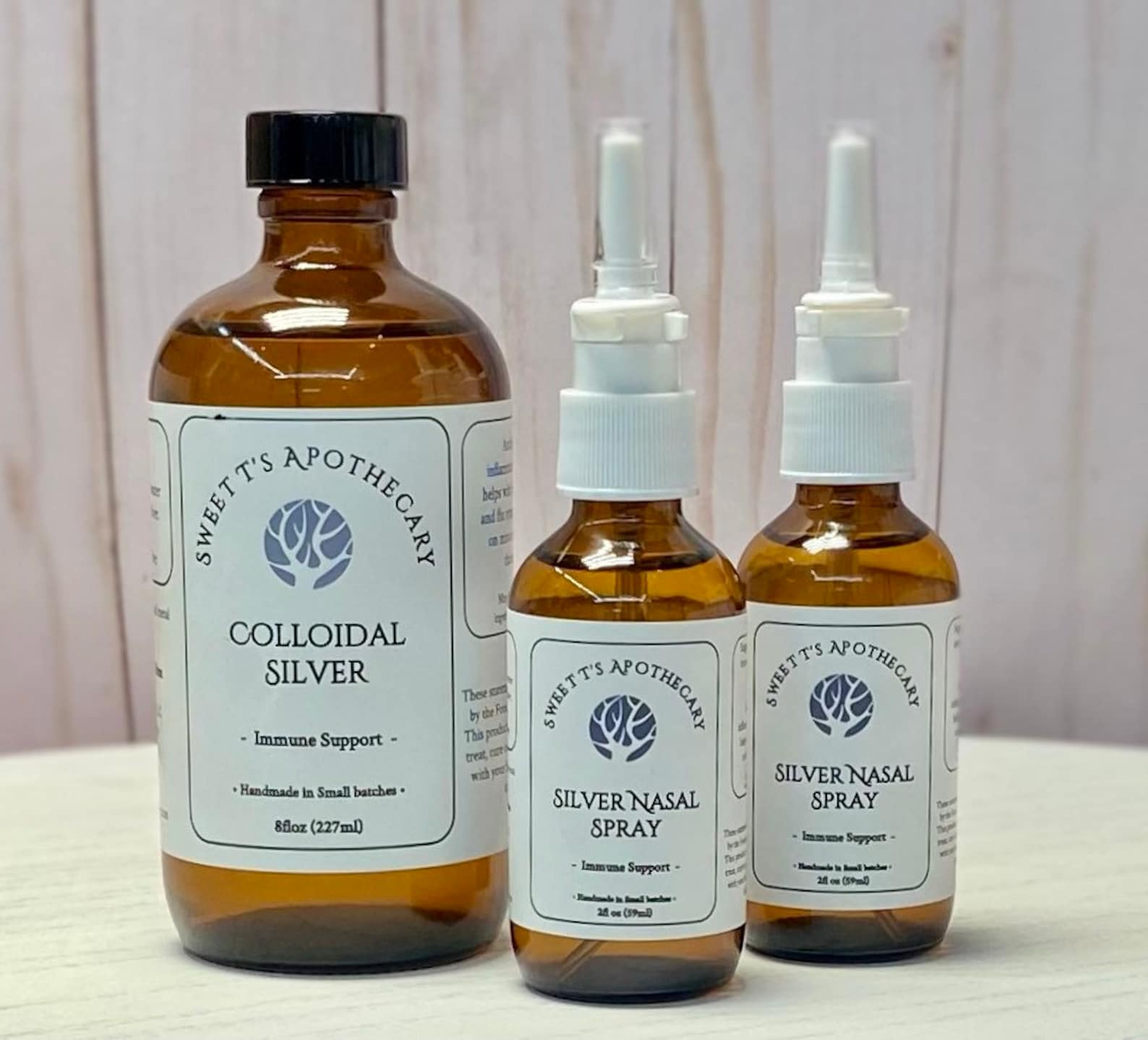 Colloidal Silver Nasal Spray Sinus Relief Allergy Care Etsy
